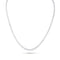 petite pear-cut riviera tennis necklace, in 18k white gold <span class='visuallyhidden'>Call, text 323-404-2959 for shop help.</span>